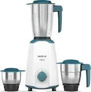 HAVELLS VORTEX 3 JAR MIXER GRINDER 500W 500 W Mixer Grinder (GHFMGFCE050 | 3 Jars | WHITE-GREEN)
