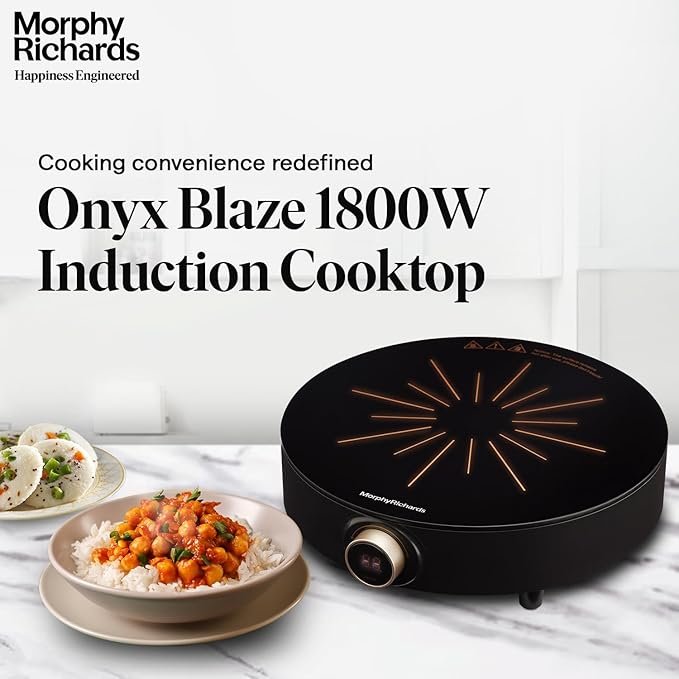Morphy Richards Onyx Blaze 1800W Induction Cooktop