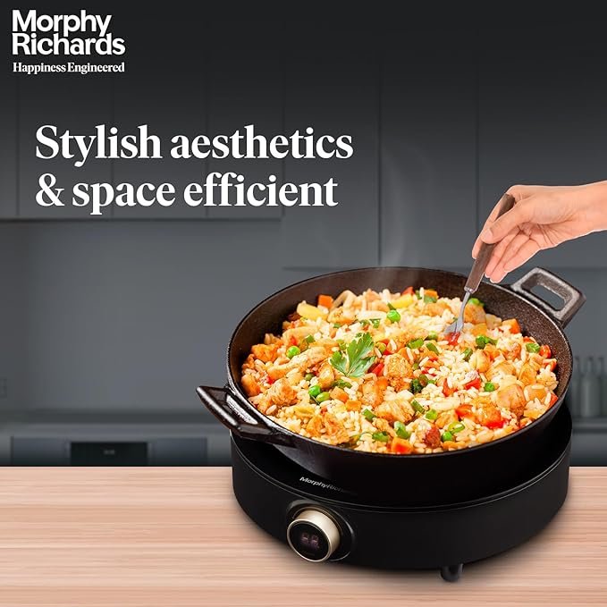 Morphy Richards Onyx Blaze 1800W Induction Cooktop - Image 2