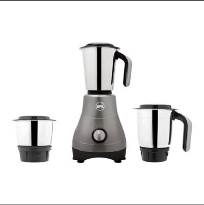 BPL MIX-PULSE+ Mixer Grinder/Mixie for Kitchen | 500 Watts | 3 Jars | for Juicing | Dry & Wet Grinding | 3-Speed Control 2 years product & 5 years warranty on motor By Brand (BMG46250)