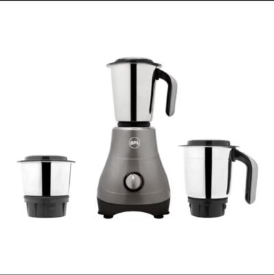 BPL MIX-PULSE+ Mixer Grinder/Mixie for Kitchen | 500 Watts | 3 Jars | for Juicing | Dry & Wet Grinding | 3-Speed Control 2 years product & 5 years warranty on motor By Brand (BMG46250)
